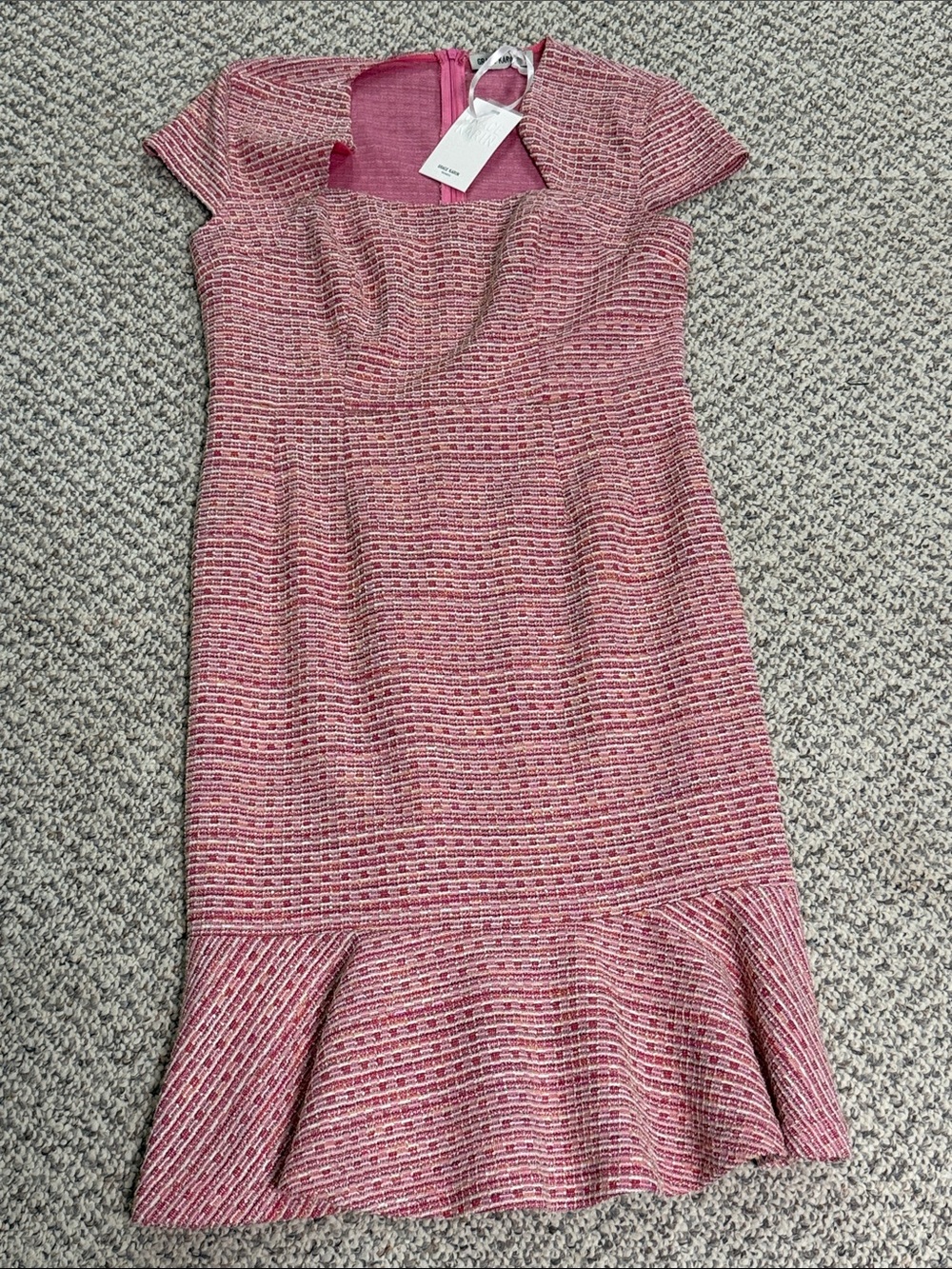 Women’s Textured Pink Dress